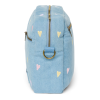 STUDIO NOOS  Organizér na kočárek Denim - Light Blue Hearts