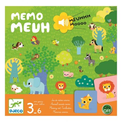 DJECO Pexeso se zvuky