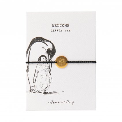 JP00091 Jewelry Postcard BW Pinguin