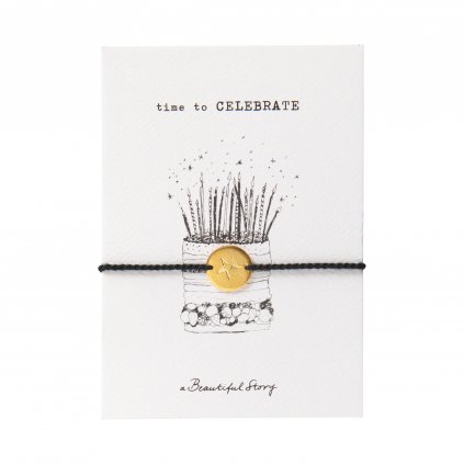 JP00086 Jewelry Postcard BW Celebrate