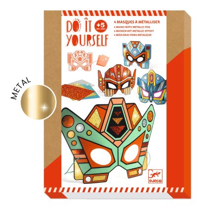 DJECO DIY Masky superrobotov na dotvorenie