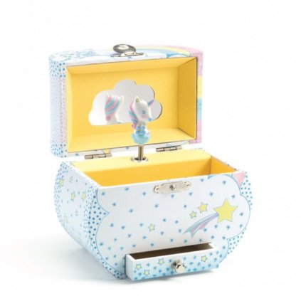 DJECO Hrací skříňka Jednorožec