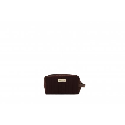 1601631 Monk & Anna product toiletry bag padded mahagony