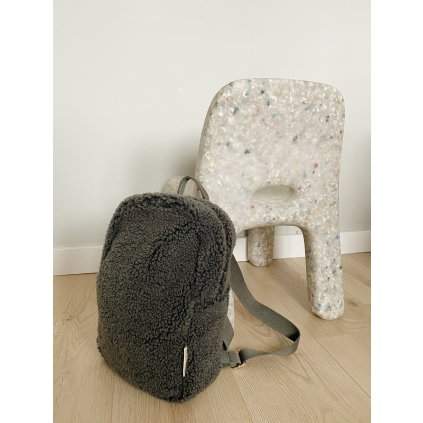 Dark grey teddy backpack3 34,95 IG @inblckandwht