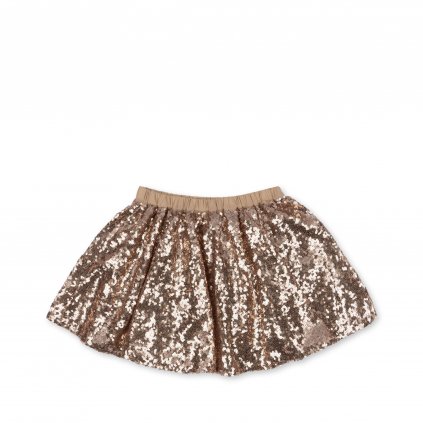KONGES SLOJD sukně SEQUIN GOLD BLUSH