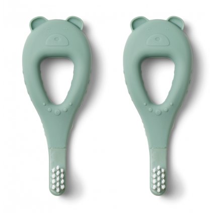 LIEWOOD Sada 2 zubních kartáčků - Janelle Peppermint