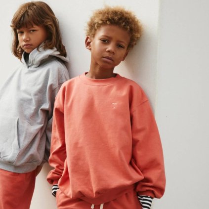 GRAY LABEL Mikina GOTS - Poppy Red