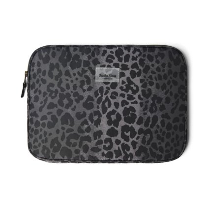 STUDIO NOOS Obal na notebook - Antra Leopard Puffy - 13 palců
