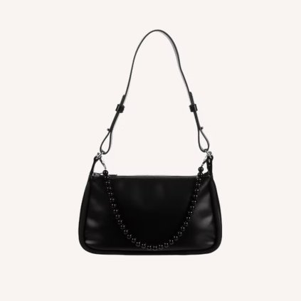THE STICKY SIS CLUB Kabelka přes rameno Club Chic - Black chain