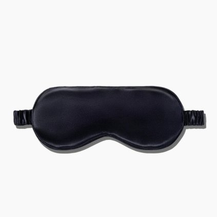 SLIP Hedvábná maska na spaní - Black
