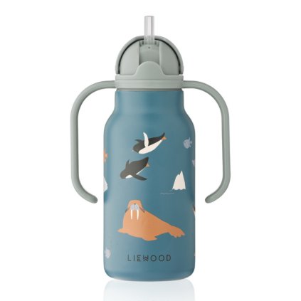 LIEWOOD Termo láhev Kimmie 250 ml - Arctic Sea / Ocean view