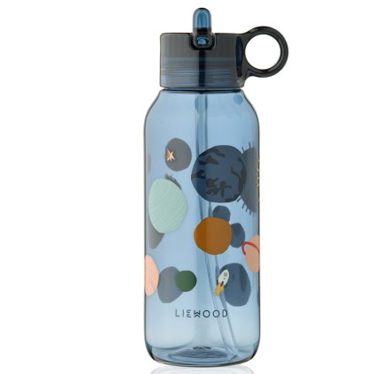 LIEWOOD Tritanová láhev Yang 500ml - Universe/Classic navy