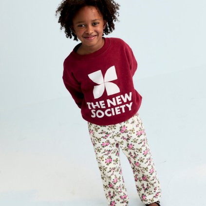 THE NEW SOCIETY Kalhoty Rib - Elyse Print