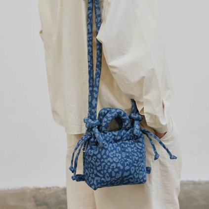 ÖLEND Taška Micro Ona Soft - Leopard Denim