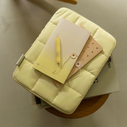 TINNE+MIA Pouzdro na notebook Puffy Senna - happy hopes