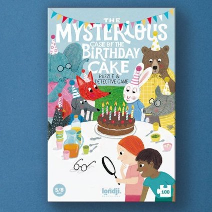 LONDJI Detektivní puzzle - 100 pcs