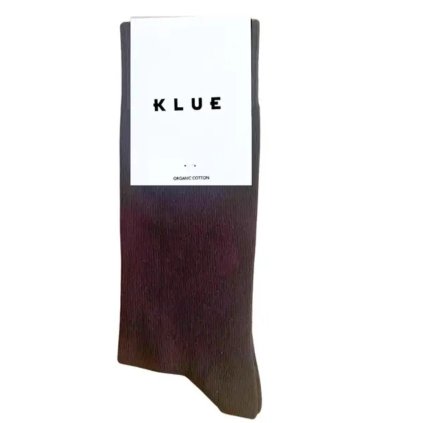 KLUE KLUE Organické pevné ponožky  Chocolate and Brown 36-40