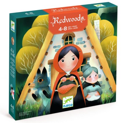 DJECO Stolní Hra Červená Karkulka