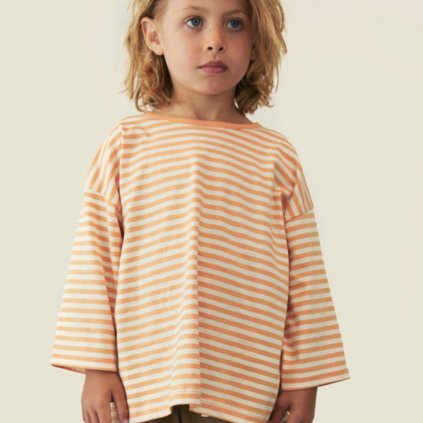 GRAY LABEL Triko Dropped Shoulder GOTS - Melon - Cream