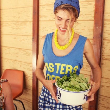 SISTERS DEPARTMENT Dámský top blue - Sisters dept.