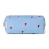 STUDIO NOOS Pouzdro Puffy - Light Blue Hearts