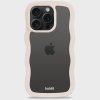 HOLDIT Kryt na mobil iPhone 15 Pro - Light Beige/Transparent