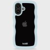 HOLDIT Kryt na mobil iPhone 16 - Mineral Blue/Transparent