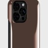 HOLDIT Kryt na mobil Puffy  iPhone 16 Pro - Chocolate
