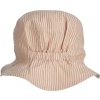 Sander reversible seersucker sun hat LW17686 2086 Y D Stripe Tuscany rose sandy 1 23 2