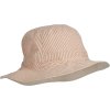 Sander reversible seersucker sun hat LW17686 2086 Y D Stripe Tuscany rose sandy 1 23 1