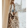 studionoos teddy leopard mom bag ecru model 600