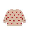 KS6020 LOU SWEATSHIRT GOTS COEUR Extra 0