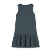 GRAY LABEL Šaty Frill GOTS - Blue Grey