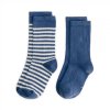 GRAY LABEL Set ponožek GOTS - Blue Moon - Cream