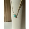 LE PETIT DÉLICE Náhrdelník Amazonit