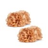 KS101125 2 PACK FLOWER HAIR CLIP BRAZILIAN SAND Extra 0