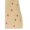 STUDIO NOOS Taška Mom - Bag - Ecru Teddy Hearts