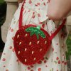 KONGES SLOJD Kabelka TUT - STRAWBERRY