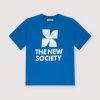 THE NEW SOCIETY Triko Mykonos - Cobalto