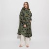 VIVI MARI Kabát do deště Dots olive/navy