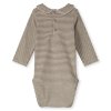 GRAY LABEL Body pro miminka s límcem GOTS New Fit Woody - Cream