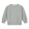 GRAY LABEL Narozeninová mikina GOTS - New Fit - Grey Melange - Berry