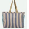 STICKY LEMON Shopper Wonders - stripes blue whape + sandy yellow