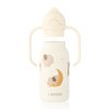 LIEWOOD Termo láhev Kimmie 250 ml - Elephant / Creme de la creme