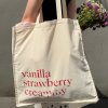 CREAMMY Taška shopper Vanila Red