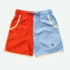STICKY LEMON Plavecké šortky Better together - Rugby red + badminton blue