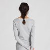 GAI+LISVA Dámské tričko Ivy - Light Grey Melange