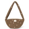 STUDIO NOOS Taška Cross body Teddy Mini - Brown Hearts
