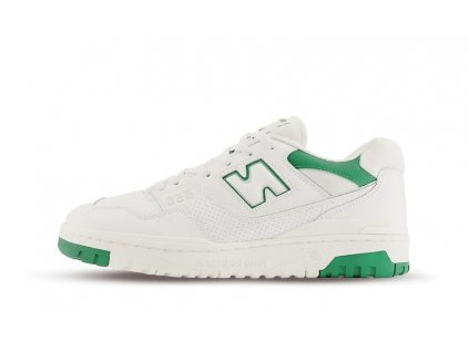 New Balance 550 White Classic Green
