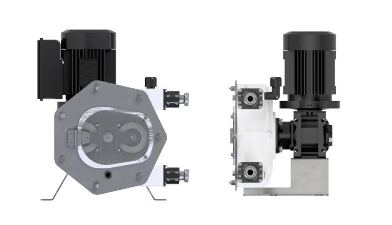 Hadicové čerpadlo pro filtraci piva